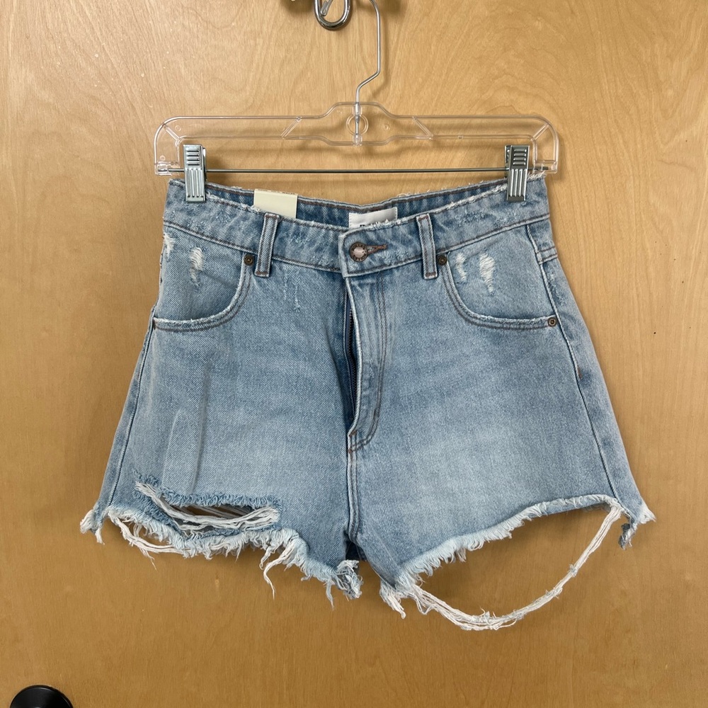 Rollas dusters high rise denim short